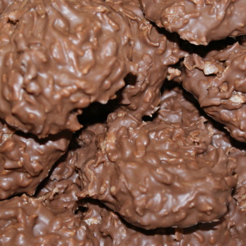 Chocolate Covered Coconut Clusters