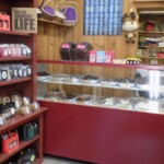 Murdick's Fudge Shoppe Suttons Bay Chocolates Display Case